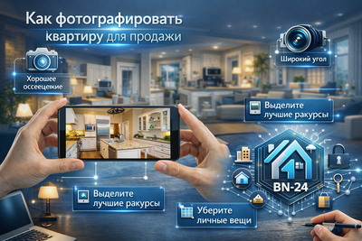 Как фотографировать квартиру для продажи? Полное руководство в 5 советах