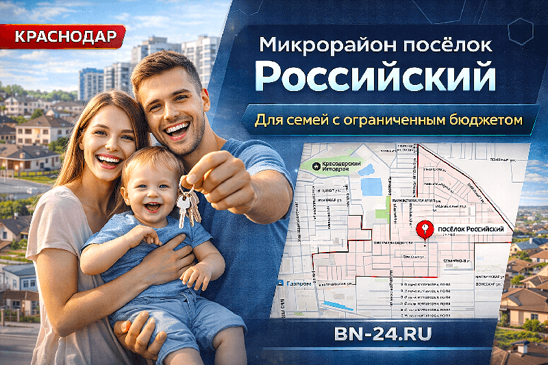 Район поселок Российский