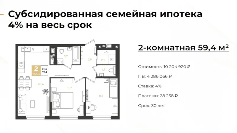 ЖК Самолет 7 - миниатюра 35