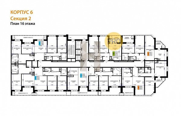 3-комн. квартира, 81.43 м², ЖК Сегодня (№133640)