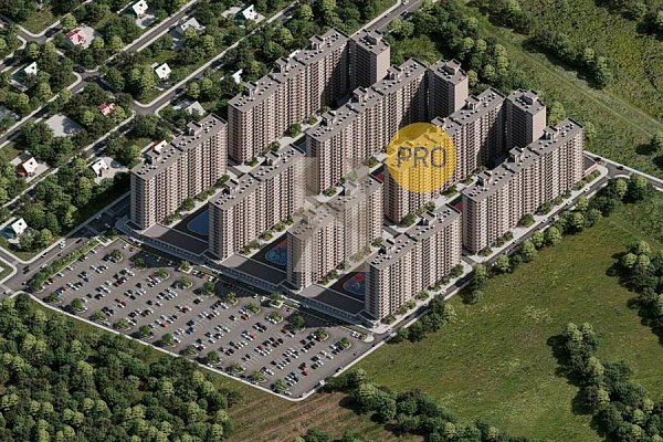 1-комн. квартира, 35.92 м², ЖК Ракурс (№132080)