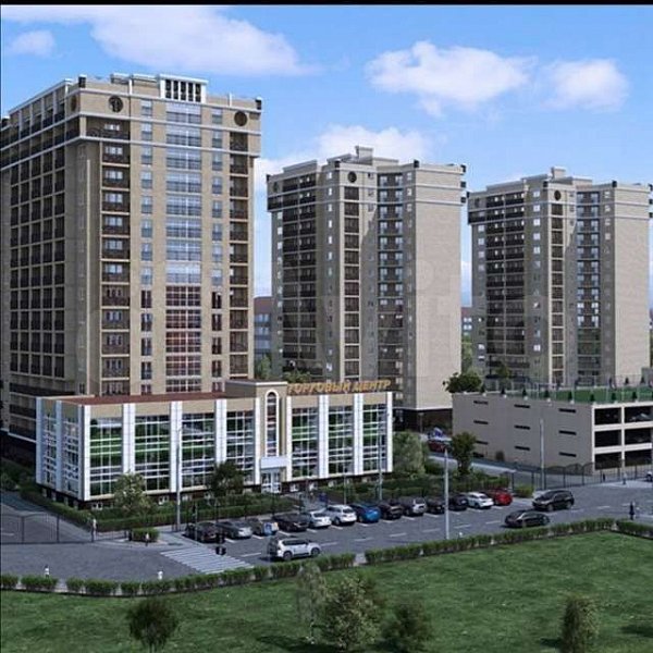 2-комн квартира, 61.3 м², р-н Российская ул (№124199)