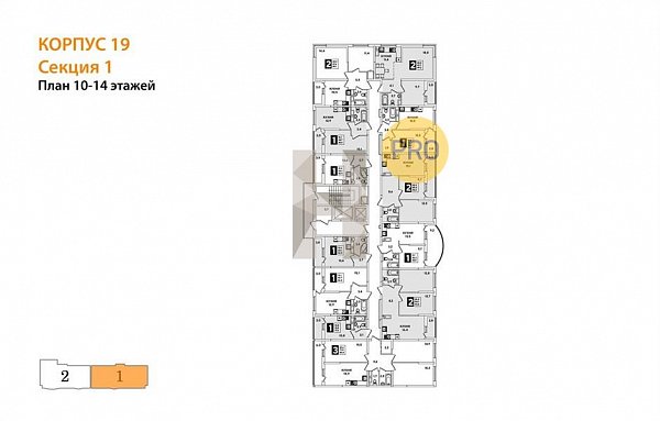 3-комн. квартира, 83.4 м², ЖК Самолет-4 (№132116)