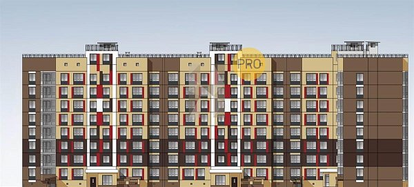 2-комн. квартира, 66.75 м², ЖК Молодежный-2 (№133313)
