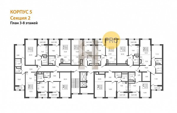 Студия, 33.1 м², ЖК ЮГГЕ (№132721)