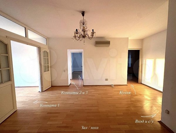 3-комн квартира, 101.6 м², р-н Черемушки (№126586)