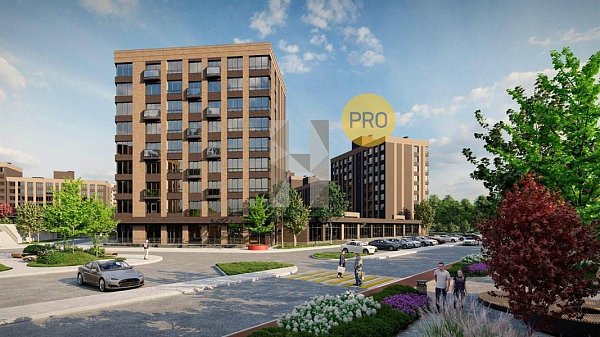 Студия, 23.47 м², ЖК Яблоневый-2 (№133620)
