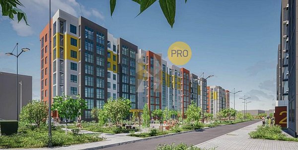 1-комн. квартира, 37.2 м², ЖК Родной Дом-5 (№132605)