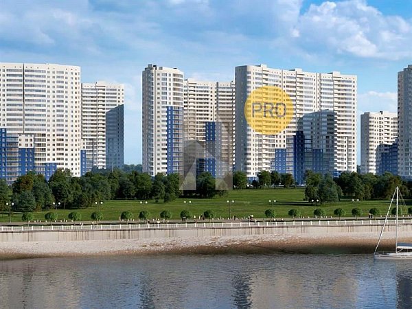 3-комн. квартира, 105.57 м², ЖК Фонтаны (№132332)