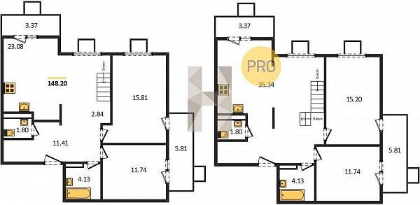 Продается 5-комн. квартира, 148.2 м², ЖК Цветной бульвар, 