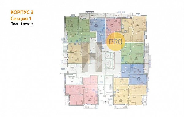 2-комн. квартира, 64.8 м², ЖК Южане (№132136)