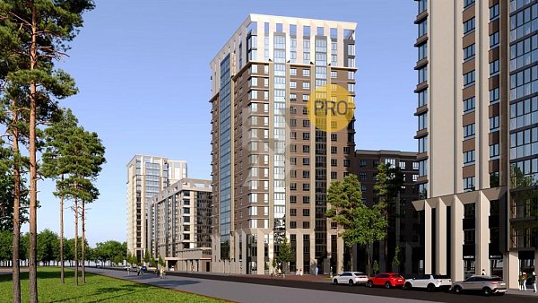 1-комн. квартира, 38 м², ЖК Парк Победы-2 (№133752)
