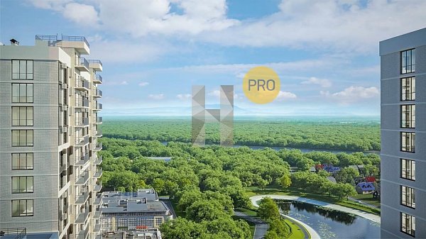 2-комн. квартира, 66.14 м², ЖК Гарантия на Обрывной (№132356)