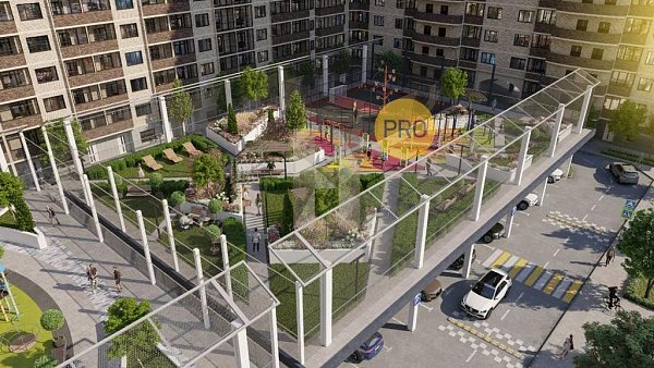 2-комн. квартира, 65.86 м², ЖК Гулливер (№132373)