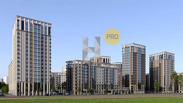 1-комн. квартира, 38 м², ЖК Парк Победы-2 (№133752)