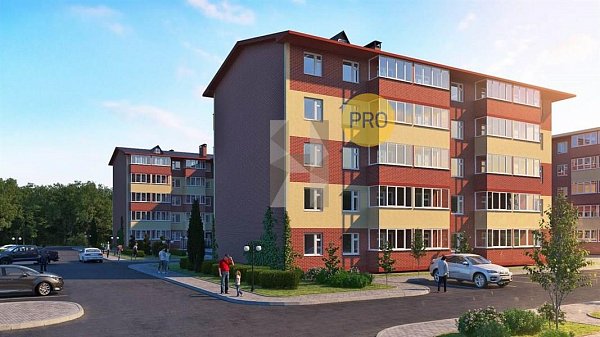 1-комн. квартира, 34.3 м², ЖК ДарГрад (№133182)