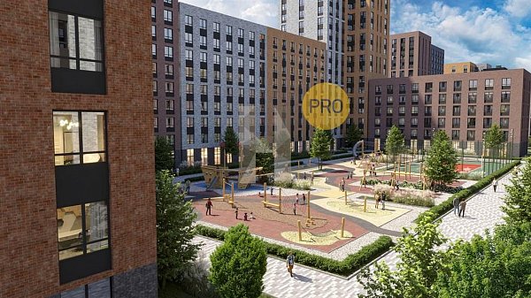 2-комн. квартира, 48.57 м², ЖК Патрики (№132665)