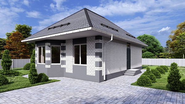 Дом 66 м², уч. 3.3 сот., Краснодарский край