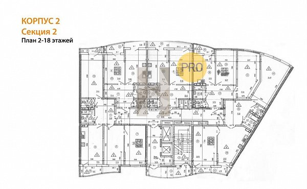2-комн. квартира, 88.74 м², ЖК Радонеж (№131931)