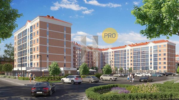 1-комн. квартира, 51.26 м², ЖК Белые Росы (№132770)