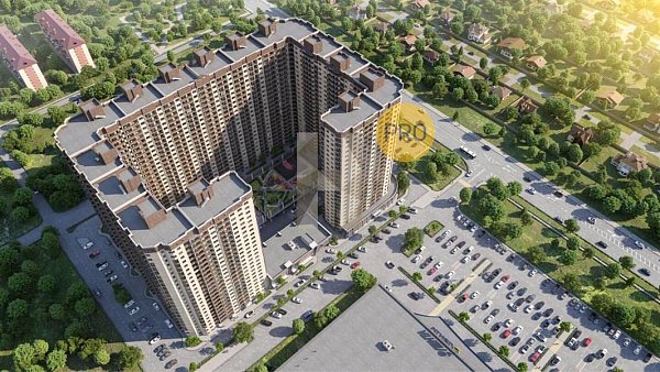 2-комн. квартира, 65.86 м², ЖК Гулливер (№132373)
