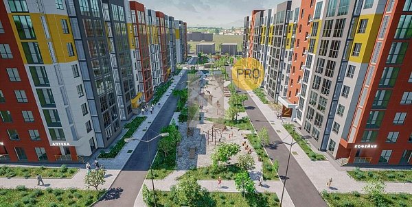 1-комн. квартира, 37.2 м², ЖК Родной Дом-5 (№132605)