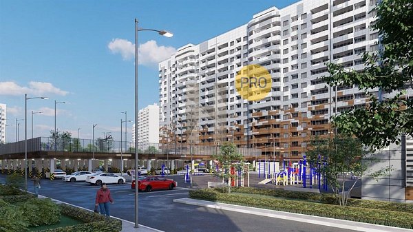 1-комн. квартира, 38.88 м², ЖК Хорошая Погода-2 (№132323)