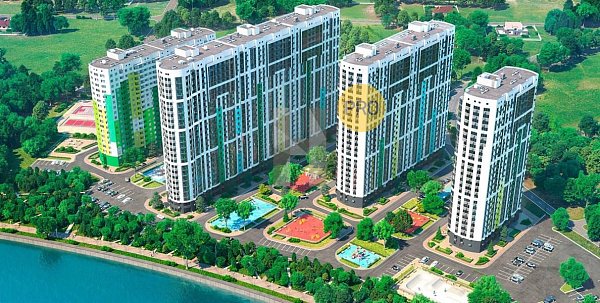 3-комн. квартира, 95.4 м², ЖК Fresh (№132357)