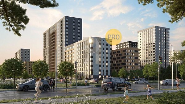 2-комн. квартира, 48.57 м², ЖК Патрики (№132665)