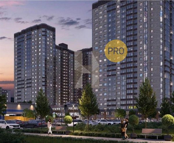 2-комн. квартира, 65.86 м², ЖК Гулливер (№132373)