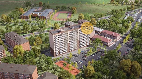 1-комн. квартира, 37.64 м², ЖК Дом на Луговой (№133353)