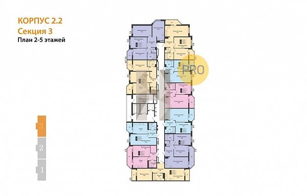 1-комн. квартира, 61.5 м², ЖК СказкаГрад (№132282)