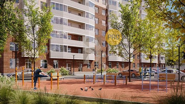 1-комн. квартира, 37.64 м², ЖК Дом на Луговой (№133353)