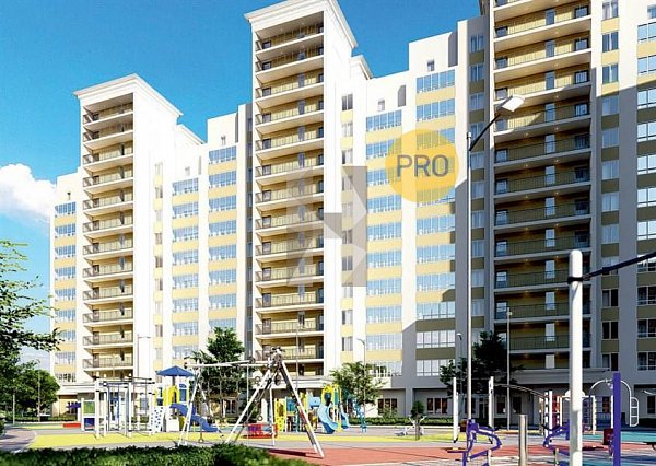 1-комн. квартира, 57.4 м², ЖК Зеленодар (№132969)