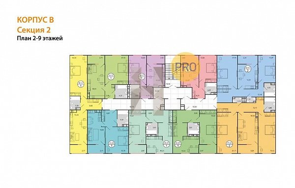 1-комн. квартира, 33.1 м², ЖК Событие (№132500)