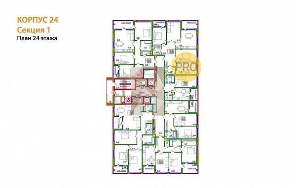 4-комн. квартира, 109.99 м², ЖК Родные просторы (№132391)