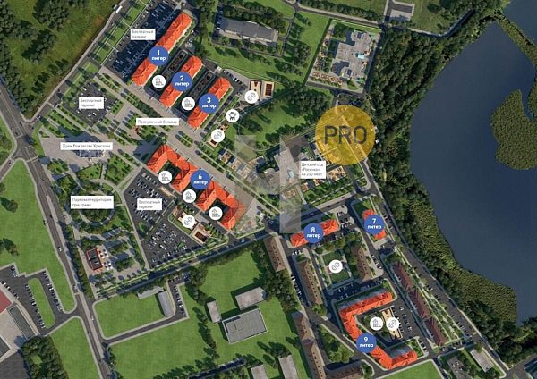 1-комн. квартира, 51.26 м², ЖК Белые Росы (№132770)