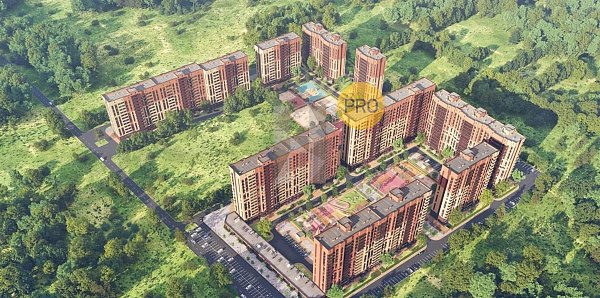 1-комн. квартира, 35.2 м², ЖК Смородина-2 (№133515)