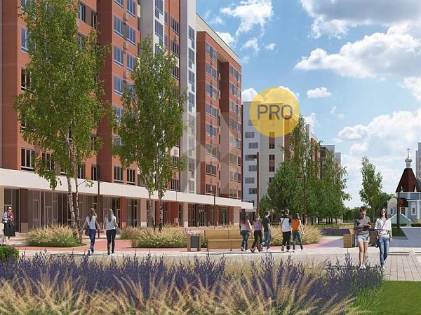 2-комн. квартира, 64.18 м², ЖК Родные просторы (№132380)