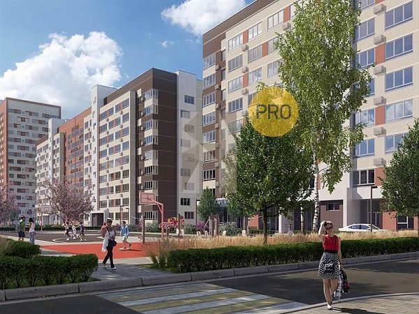 2-комн. квартира, 64.18 м², ЖК Родные просторы (№132380)
