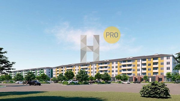 1-комн. квартира, 35.76 м², ЖК Краски (№132233)
