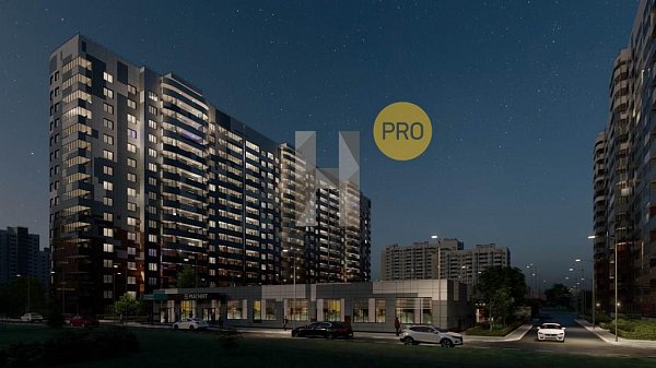 1-комн. квартира, 38.88 м², ЖК Хорошая Погода-2 (№132323)