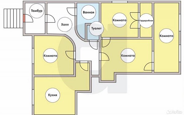 4-комн квартира, 106.5 м², р-н Центр (№129951)