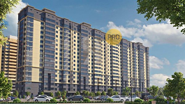 1-комн. квартира, 45 м², ЖК Сармат (№132835)