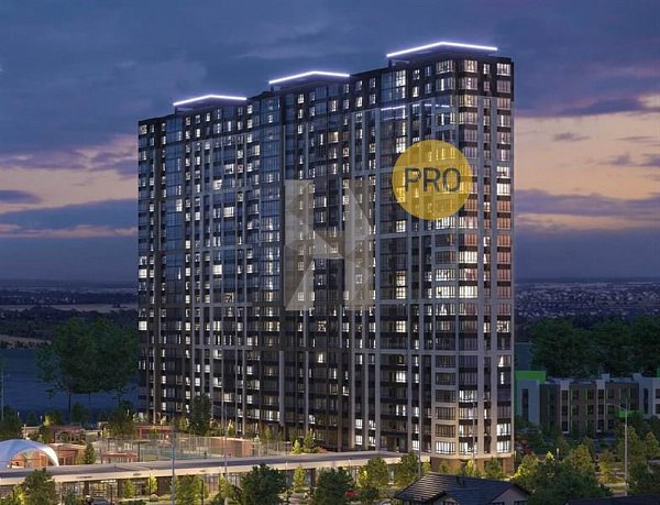 2-комн. квартира, 62.07 м², ЖК Левада (№133390)