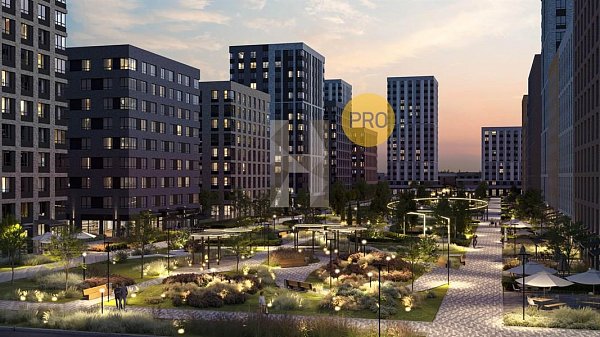 2-комн. квартира, 48.57 м², ЖК Патрики (№132665)