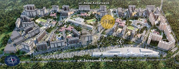 2-комн. квартира, 55.8 м², ЖК Догма Парк (№133053)