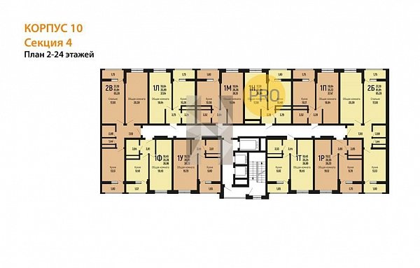 1-комн. квартира, 37.47 м², ЖК Славянка (№133037)