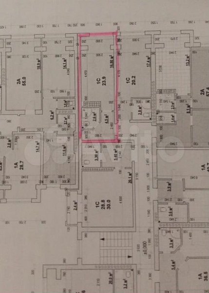 Студия, 26 м², р-н поселок Российский (№126835)