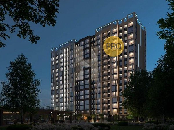 2-комн. квартира, 74.34 м², ЖК Спутник (№133457)